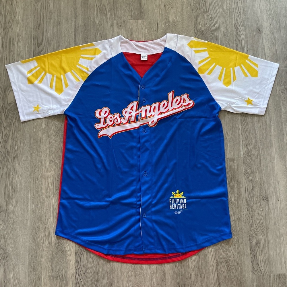 Los Angeles Dodgers Jersey Filipino Night 2022